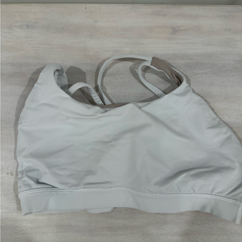 Lululemon White Energy Bra